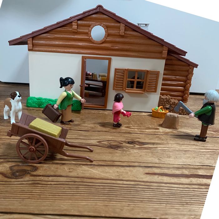 Chalet heidi playmobils - photo numéro 3