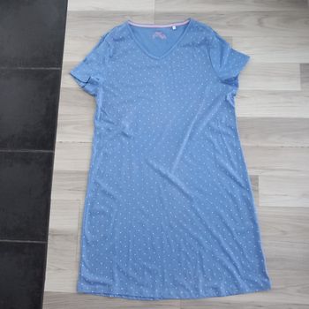 Chemise de nuit femme bleu C&A taille M
