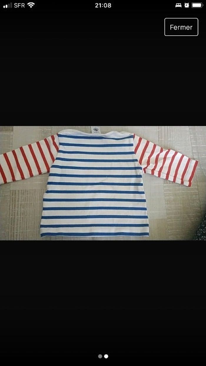 Pull petit bateau 6 mois