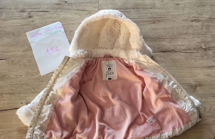 veste 80cm (18-24mois) fille - photo numéro 2