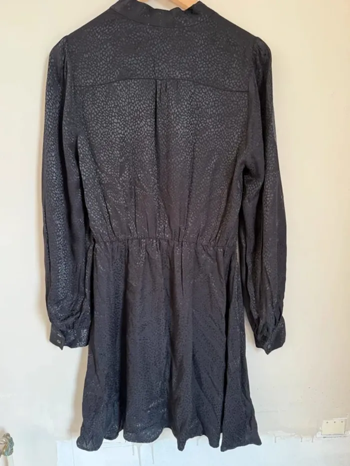 Robe satinée noire Promod - photo numéro 2