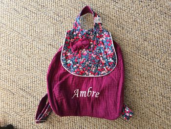 Sac à dos Ptizu coton bio Ambre