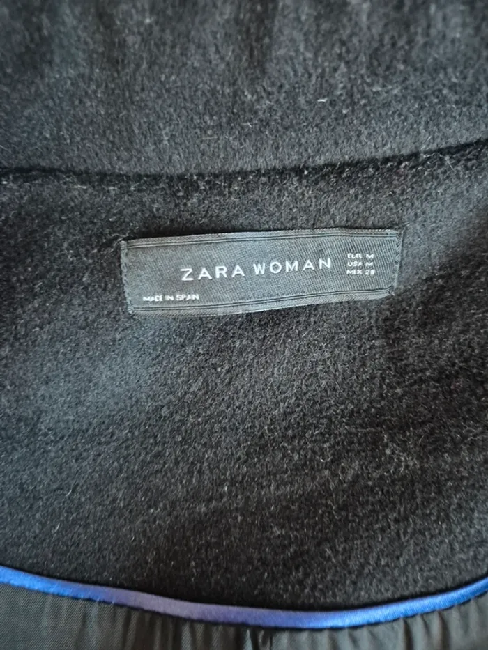 Manteau en laine Zara Woman taille M - photo numéro 10
