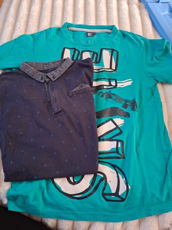 Lot de 2 tee shirts manches courtes