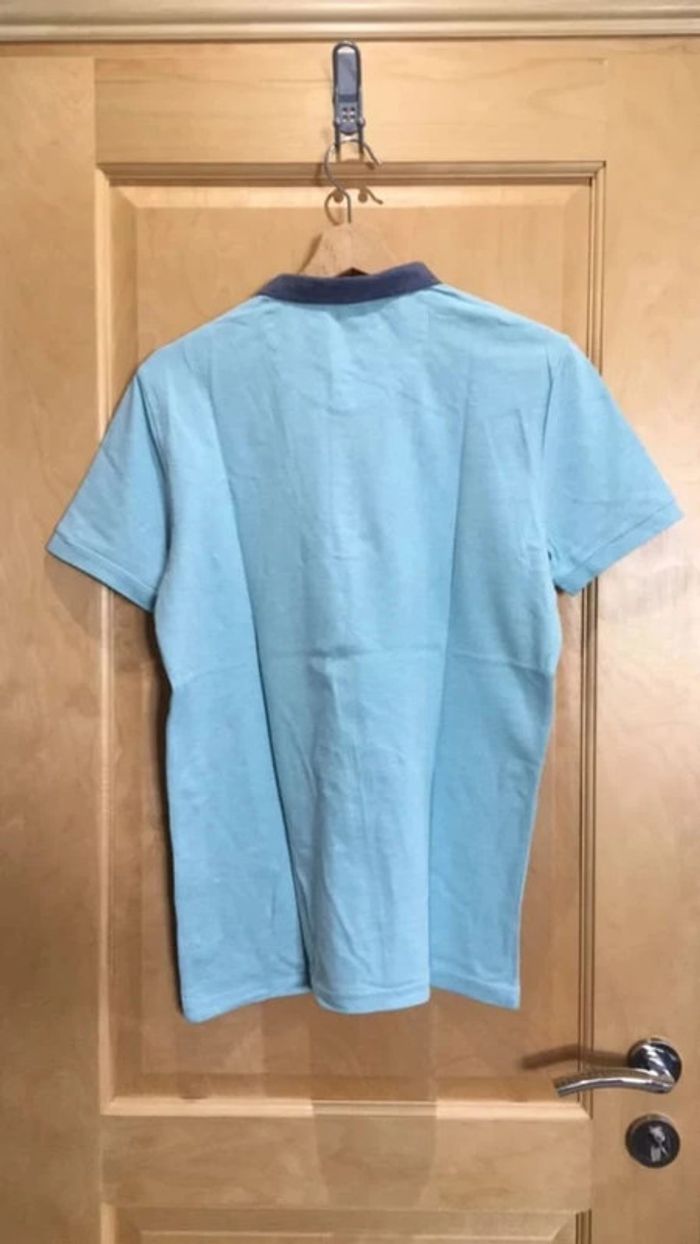 Polo célio turquoise slim fit - photo numéro 4