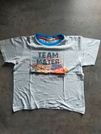 T-shirt  Disney cars Martin et flash McQueen