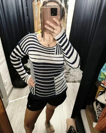 Pull leger ajouré esprit M