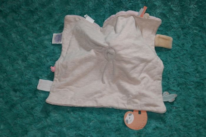 Doudou plat lama rose blanc Noukie's 🦙 tbe - photo numéro 4