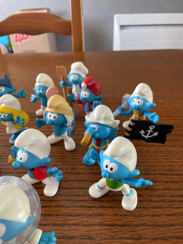 Lot de 28 figurines Schtroumpfs - photo numéro 5
