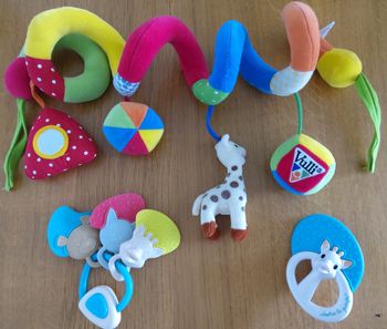 Lot de jeux bébé Sophie la girafe 