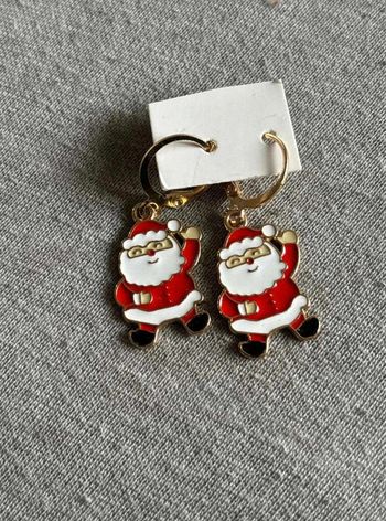 Boucle  d'oreille noel