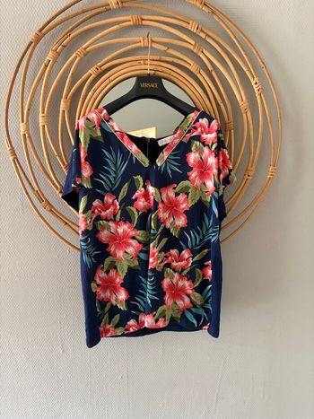 Blouse fleurie 