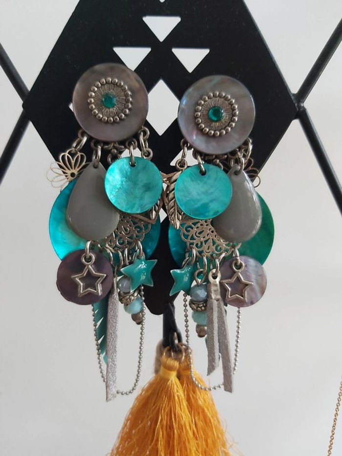 Boucles d'oreilles fantaisie