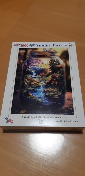 Puzzle 1000 pièces Un monde en bouteille  Rêve de la nature