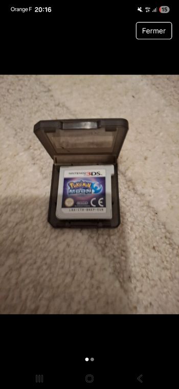 Jeu 3ds pokemon lune