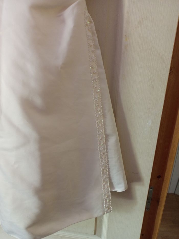 Robe cérémonie avec etole ivoire - photo numéro 3