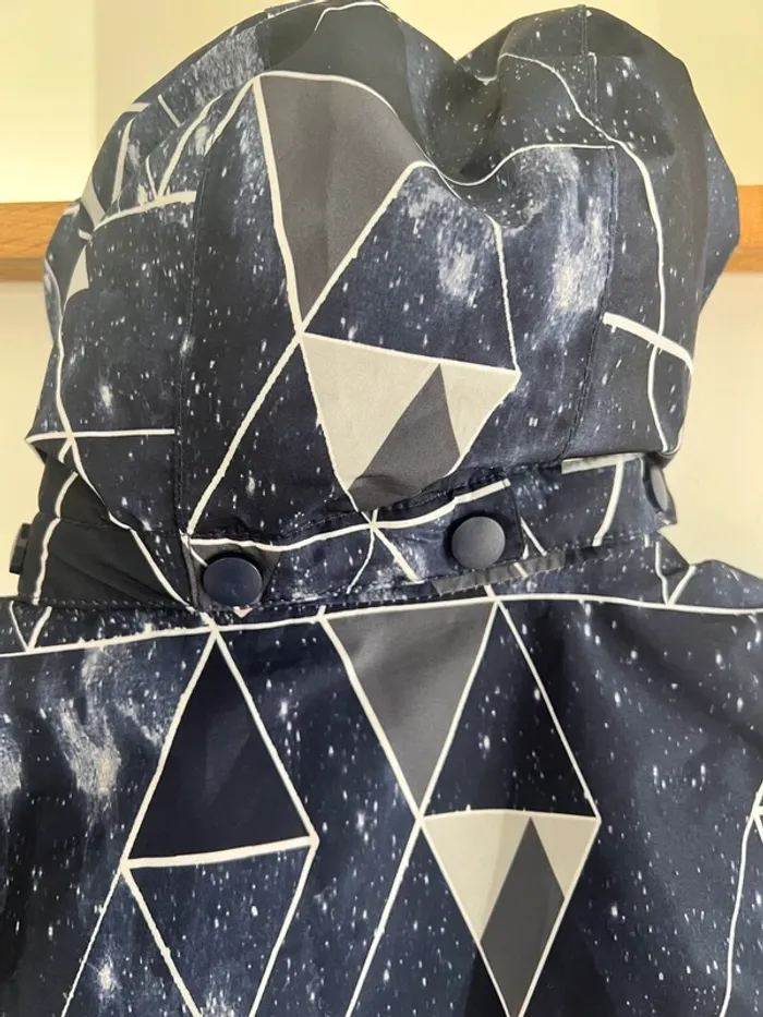 Imperméable de ski crivit pro bleu et grise - photo numéro 7