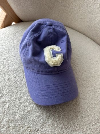 Casquette C violette taille 57.5 cm