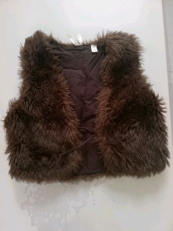Gilet fourrure 12 ans