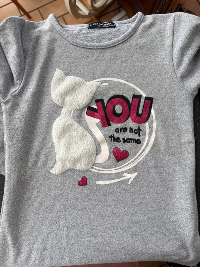 Pull fille 10 ans