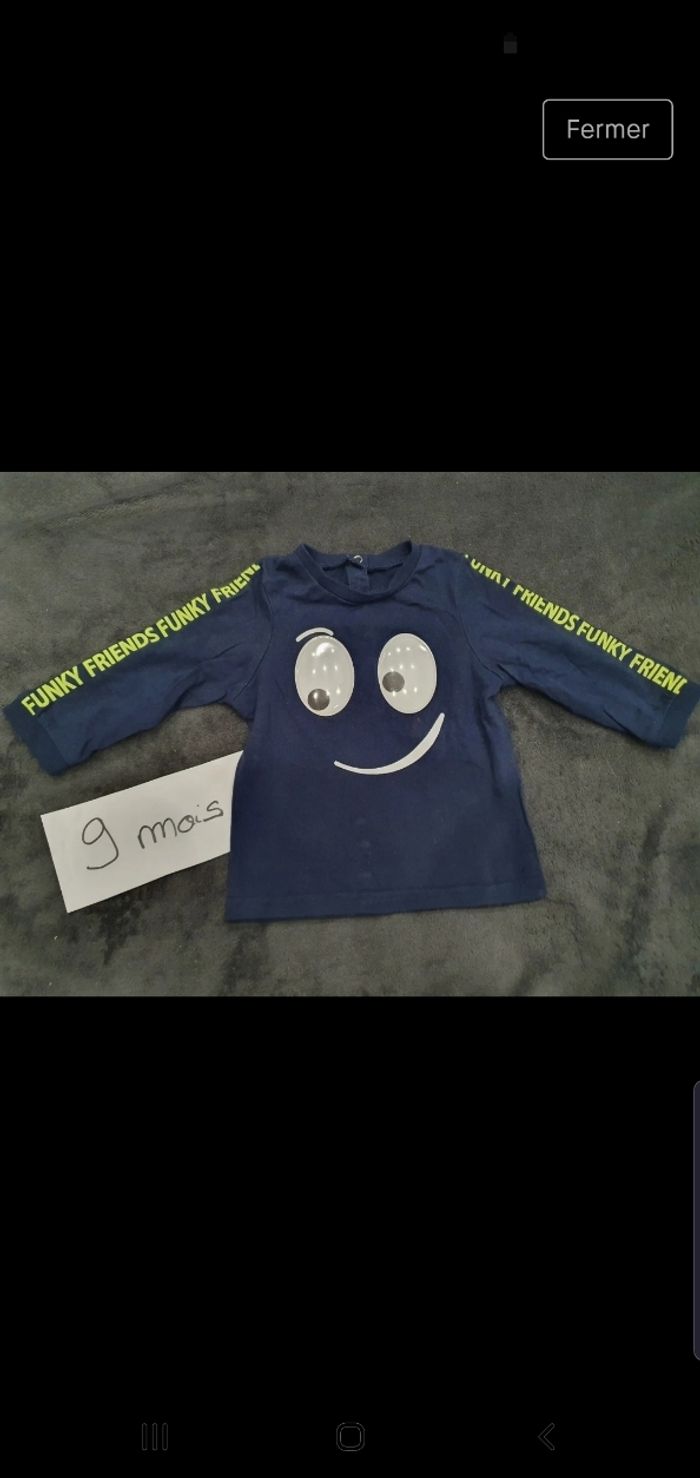 Lot petits pulls 9 mois - photo numéro 4