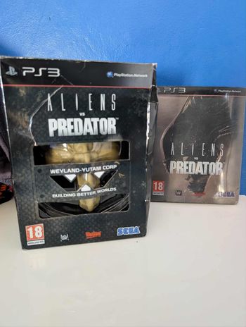 Coffret collector Aliens vs Predator ps3