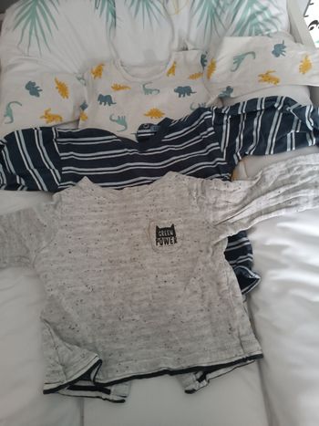 3 hauts manches longue