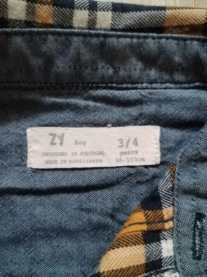 Lot 2 chemises 3 ans - photo numéro 7