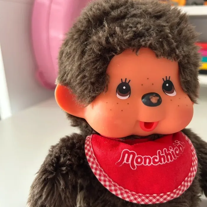 Peluche singe monchhichi taille moyenne - photo numéro 4