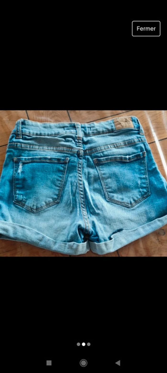 Short en jean stretch 36 - photo numéro 4
