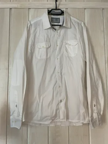 Chemise blanche coton - Jules - XL