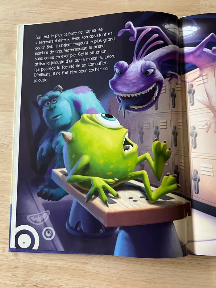 Livre Disney Audiocontes Magiques n°22 – Monstres & Cie – Bon État (Sans Figurines) - photo numéro 7