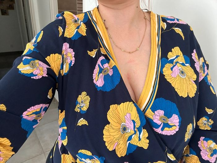 Blouse Camaïeu à fleurs T42 - photo numéro 6