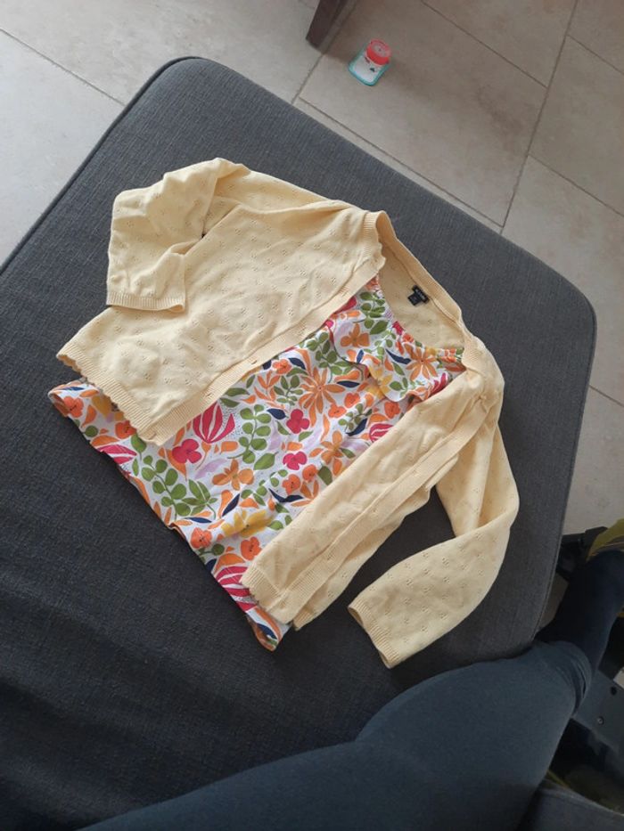 Gilet et débardeur coloré