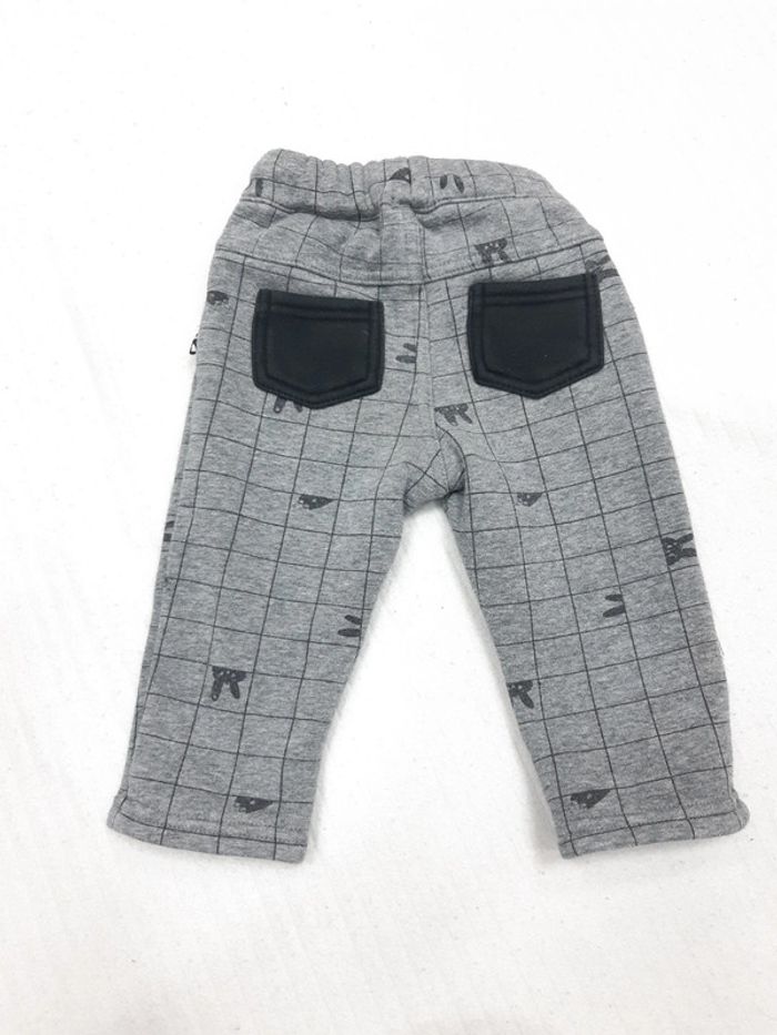 Jogging chaud hiver gris Kiabi 12 mois - photo numéro 3