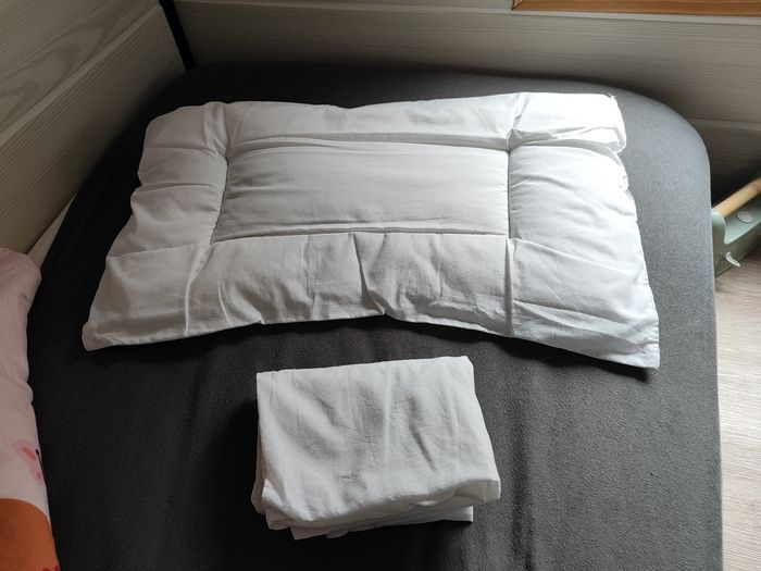Ensemble linge de lit bébé motifs biche et liberty - photo numéro 6