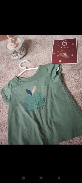 T shirt 6 mois