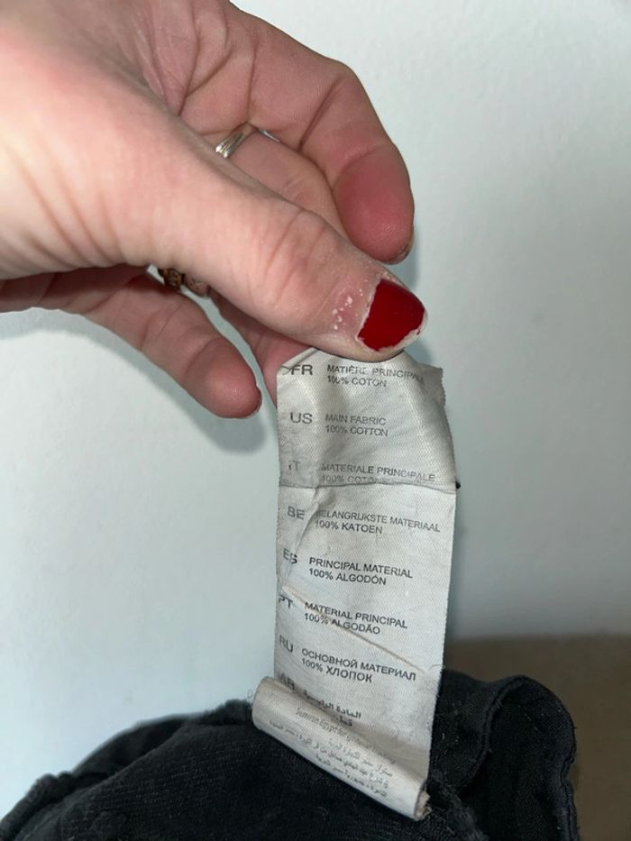 Jeans noir Jennyfer taille XS 34 - photo numéro 7