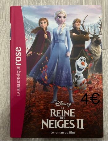 Roman « la reine des neiges 2 » - très bon état 