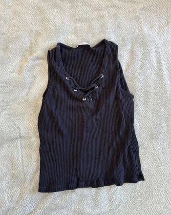 Top ZARA lacé
