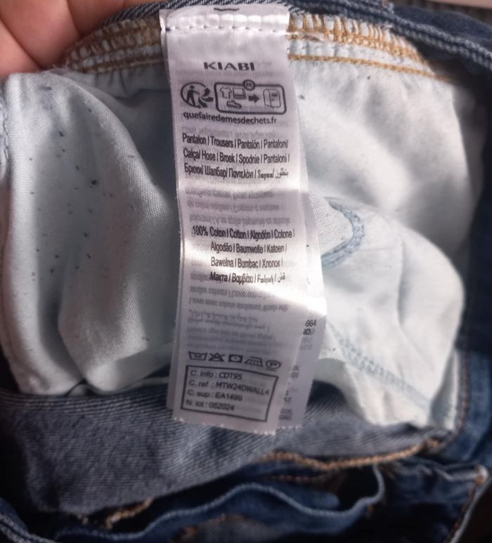 Jeans baggy taille M Kiabi - photo numéro 9