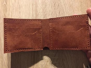 portefeuille homme marron