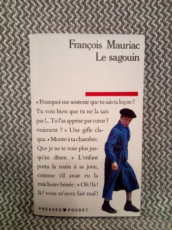 Le saguoin -François Mauriac- Ed. Presses Pocket