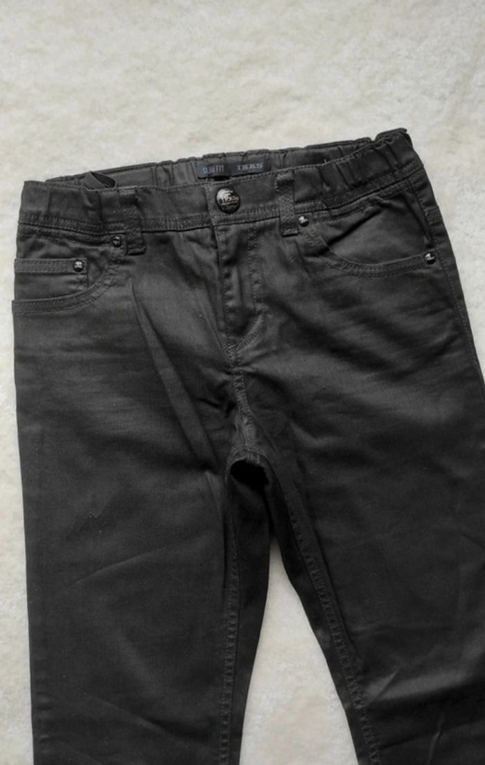 Jean noir enfants IKKS 12 ans slim fit - photo numéro 4