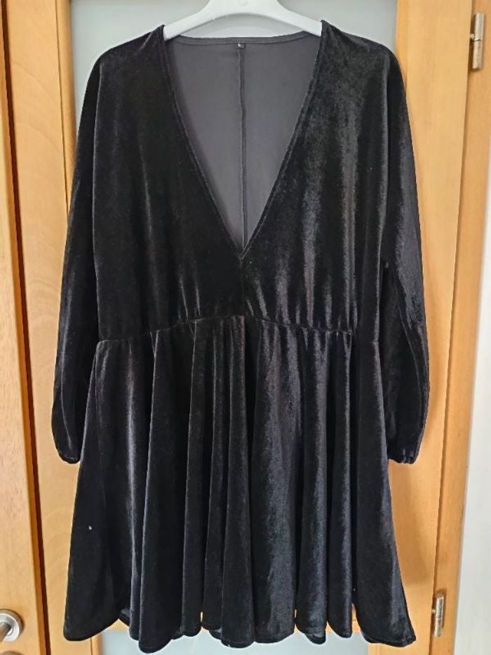 Robe ml velours femme L