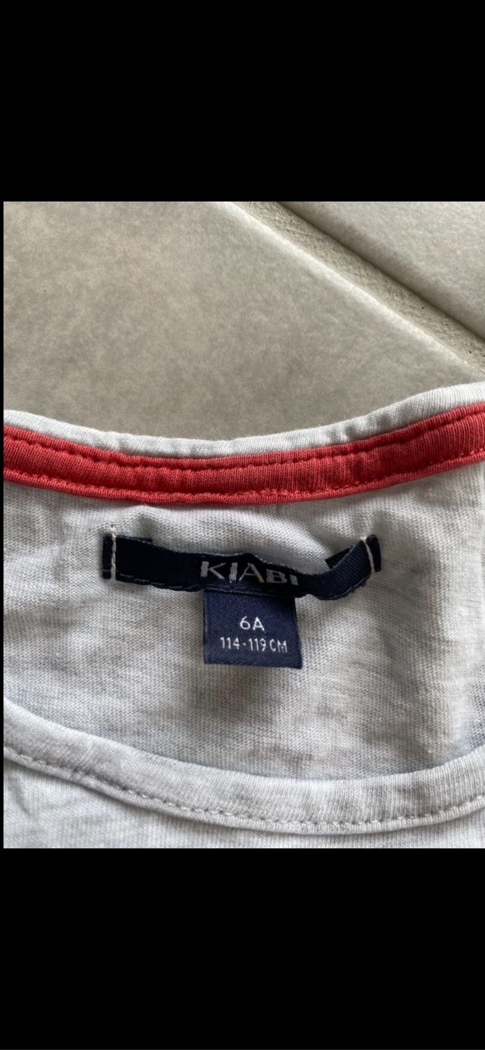 Tee shirt manches courtes Kiabi 6 ans - photo numéro 6