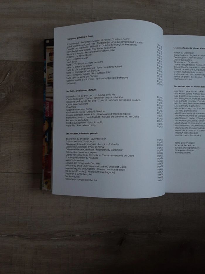 Livre de recettes inavouables et marques cultissimes - photo numéro 5