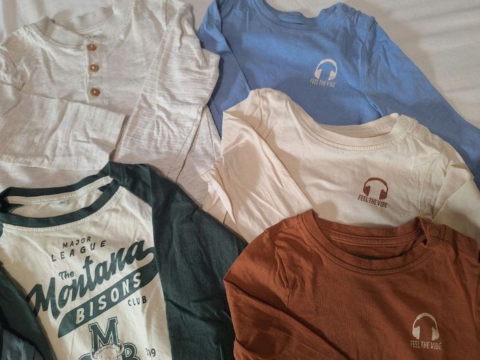 Lot de 9 tee-shirts, 24 mois - photo numéro 3
