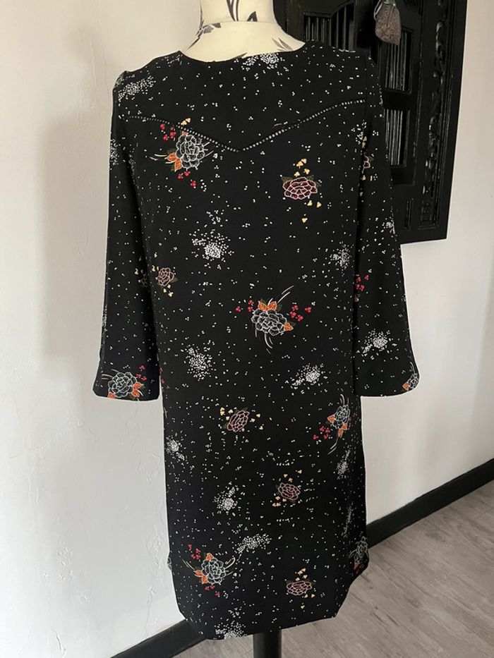 Robe noir camaïeu