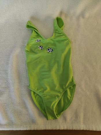 Maillot de bain vert une pièce
